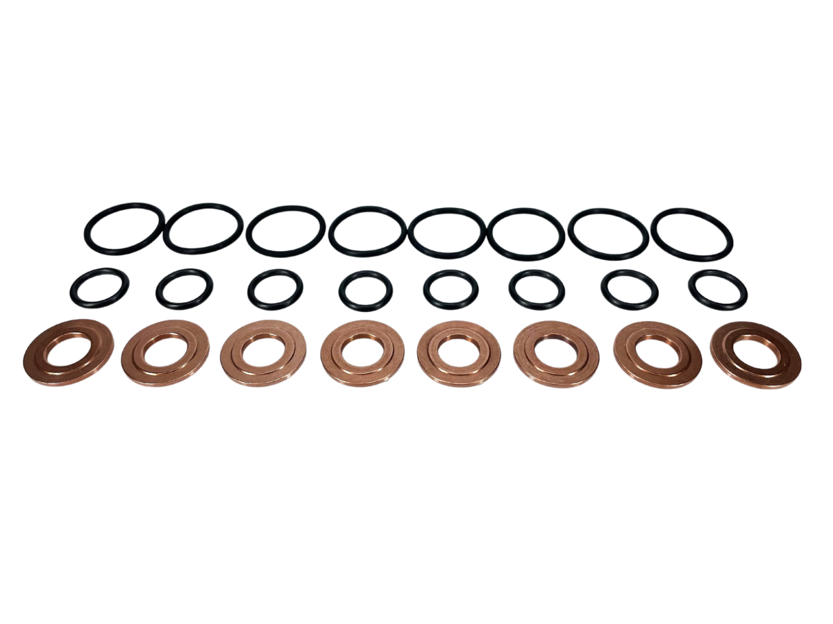 2001-2004 LB7 Duramax Seal Kit (O-Ring & Copper Gasket) (Set of 8)