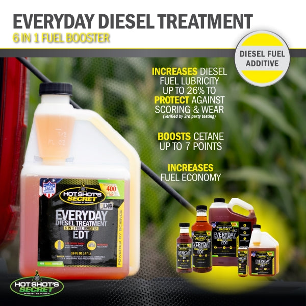 Hot Shot's Secret Everyday Diesel Treatment 16oz Squeeze