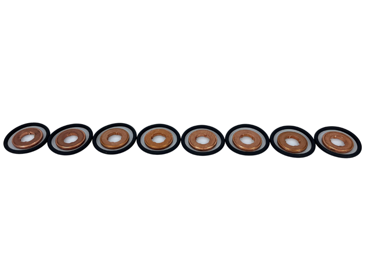2004.5-2010 LLY/LBZ/LMM Duramax Seal Kit (O-Ring & Copper Gasket) (Set of 8)