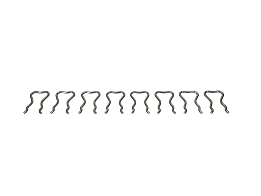 2004.5-2010 LLY/LBZ/LMM Duramax Fuel Injector Leak Rail Retaining Clip (Set of 8)
